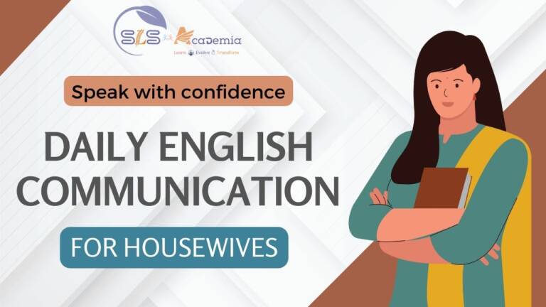 Daily English Communication for Housewives